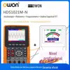 Owon Lip 60/100/200MHZ Osciloscópio Portátil de Canal Duplo HDS2062/3102/4202M-N