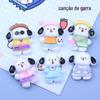 Novos acessórios para cachorro DIY resina pequenos acessórios corda de cabelo presilha de cabelo capa de celular material adesivo de geladeira cartoon pingente