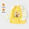 Camiseta de manga larga para niños de primavera y otoño, camiseta de algodón para bebés y niñas, chaqueta coreana a la moda para niños.