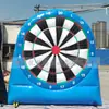 Proveedores de accesorios deportivos inflables divertidos para padres e hijos dardos inflables calentamiento PVC superficie rugosa fútbol diana de dardos modelo inflable