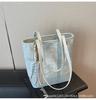 Bolso Balde de Axila a la Moda Estilo Coreano para Mujer 2024 Nuevo Diseño Nicho Vintage Bolso General Bolso de Hombro de Gran Capacidad