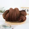 Fio de veludo cristal espesso de 5CM para tecelagem manual DIY de almofadas, ninhos de gato, tiras de tecido, tiras anti-colisão extra grossas para berço de bebê e protetores de cama