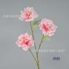 3 Cabeça grama núcleo peônia simulação pequeno narciso novo único ramo rosa decoração para casa flor de seda atacado flor de casamento