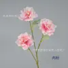Material floral para simulação de casamento 3 núcleos de grama peônia flor artificial de casamento flor de seda adereços ornamentos decoração flor artificial guia de estrada