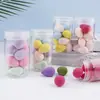 12 Esponjas de Maquillaje Mini Enlatadas Que No Absorben el Polvo y No se Atascan, Aptas para Uso Seco y Húmedo, Brocha para Base, Corrector, En Stock