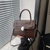 Bolsa Xiaoqing Modelo Nuevo para Mujer 2026 Verano Estilo Coreano de Moda Bolso Cruzado Simple de Moda Bolso Cuadrado Pequeño Bolso de Hombro Informal