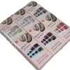 Popular Kit de 12 Unhas para Pés com Diamantes e Sem Diamantes