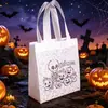 Bolsas de Regalo de Halloween Transfronterizas, Bolsas de Dulces, Bolsas de Snacks, Galletas de Dibujos Animados Mágicos de Fantasma, Calabaza, Murciélago de Halloween