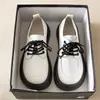 Sapatos de Couro Plataforma Brancos Estilo Britânico Estilo Academia 2025 Sola Grossa Retrô Estilo Hepburn Jk Mocassins Sapatos Mary Jane para Mulheres