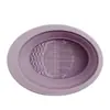 Estoque na Fábrica Tigela Dobrável de Silicone para Limpeza de Pincéis de Maquiagem Oem Personalizado Limpador de Esponjas de Beleza e Pós Ferramenta de Limpeza