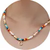Europeo y Americano 2024 Nuevo Acero Inoxidable Dorado 26 Letras Collar Clavícula para Mujer Moda Estilo Ins Simple y Versátil