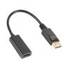 Dp to hdmi HD Converter desktop laptop placa gráfica projetor de TV grande dp para hdmi adaptador