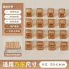 Cubiertas silenciosas para pies de silla, almohadillas para pies de taburete, almohadillas de silicona resistentes al desgaste y antideslizantes, almohadillas para patas de mesa y silla, protectores para patas de sillas y mesas de comedor