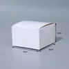 Caixa de Papelão Branca Spot Caixa Retangular Espessa Branca Caixa de Embalagem Caixa Colorida de Papel Branco Caixa de Embalagem para Presente Pode Ser Personalizada
