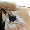 Camisola de encaje blanco con cuello halter Shanlida Di para mujer, nueva de primavera y verano con almohadillas para el pecho