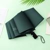 Sombrilla Plegable Automática de 60 Varillas, Protección UV, Sombrilla Grande con Recubrimiento Negro, Personalizable con Logo