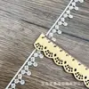 Nuevo Encaje Bordado Ligero de Poliéster Soluble en Agua Ancho 1.5CM Cinta Bordada Vestido de Novia Accesorios para Ropa Venta al por Mayor