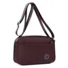 Bolso bandolera pequeño y ligero para mujer, nuevo bolso de hombro horizontal elegante y versátil, perfecto para viajar y para el día a día, bolso bandolera de color liso