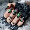Colección Popular Transfronteriza de Halloween Parches de Uñas Portátiles Patrón Fantasía Colorido Misterioso Fantasma Calabaza Parches para Uñas