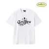 Marca de moda estadounidense Corteiz Camiseta Casual Deportiva Holgada de Manga Corta con Estampado de Barco de Crucero Alcatraz para Pareja