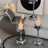 Portavelas para Mesa de Comedor del Hogar, Velas de Aromaterapia de Lujo Ligero, Adornos Románticos, Portavelas, Decoraciones para Mesa de Comedor, Accesorios para Cena a la Luz de las Velas