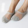Calcetines de verano para mujer, brillantes, con destellos, de seda de hielo, transpirables, de boca baja, absorbentes de sudor, de seda de cristal, invisibles, al por mayor