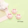 Pinzas para el pelo de resina creativas de Sanrio, accesorios de goma color crema para hacer tú mismo, juguetes creativos para niños, accesorios de papelería