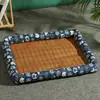 Nido para Gato, Nido Fresco de Verano, Universal para Todas las Estaciones, Nido para Perro Pequeño y Mediano, Nido Colchoneta para Mascotas, Colchoneta Linda para Mascotas, Resistente al Desgaste y a los Arañazos