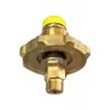 Novo Adaptador de Tanque de Gás para Uso em Fogareiro Externo, Tubo de Conexão para Cilindro de Gás Liquefeito Doméstico, Conversor de Tanque de Aço