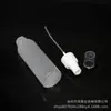 Botella pulverizadora de 120 ml Botella de plástico de polipropileno PP Botella pulverizadora de plástico transparente Botella redonda de boca 24 Botella secundaria para líquido transparente