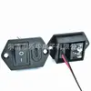 Interruptor basculante negro, enchufe dos en uno CC de dos pines y dos posiciones, conector hembra Tipo-C con cable, 2P certificado CE