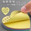 Notas Post-it para estudiantes, notas adhesivas microadhesivas, pegatinas de etiquetas con forma de corazón, marcadores autoadhesivos, notas lindas estilo ins