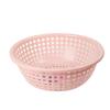 Cesto Escorredor Redondo Huihai Plástico Cesto para Lavar Legumes Coador de Cozinha Resistente a Quedas Peneira para Água Cesto de Armazenamento de Frutas e Legumes Peneira Redonda de Plástico para Lavar Arroz