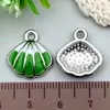 Serie de Llaveros DIY de Esmalte Blanco K Cereza Plátano Dibujos Animados Más Vendidos Transfronterizos Colgantes Accesorios de Joyería de Aleación Adornos Colgantes