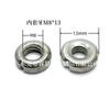 M8 conjunto interno porca de tubo de três ranhuras porca de ferro de três ranhuras soldagem de móveis de ferro porca redonda plugue de ferro preço da porca de dongguan é excelente