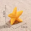 Micro-Paisagem Série Litoral Estrela-do-Mar Pequeno Velheiro Praia Litorânea Paisagismo DIY Decoração Acessórios Pequenos Enfeites de Mesa
