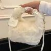 Nuevos Bolsos de Felpa para Mujer de Otoño e Invierno, Versátiles para Ir al Trabajo, Bolsos de Mano Cruzados, Bolsos de Hombro, Carteras para Teléfono Móvil y Monedas