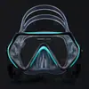 Máscara de buceo transfronteriza, anti-vaho de alta definición, equipo de buceo para jóvenes, máscara de snorkel con protección nasal integrada, gafas de buceo profesionales