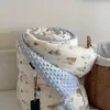 Colcha estilo coreano CELING con un lado de algodón tejido ultrasuave y el otro lado de fibra de frijol calmante, apta para camas individuales o dobles, lavable a máquina, para uso en primavera, otoño e invierno
