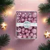 Enfeites de Bola de Natal Inquebráveis, Presentes de Bola de Natal Galvanizados, Decorações Criativas para Árvore de Natal, Decoração para Festas de Natal, Adequado para Decoração de Casa de Inverno e Celebrações de Feriados, Festivas Festas de Natal
