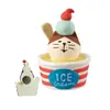 Imán para Refrigerador Imán de Gato Japonés Succión Fuerte Imán DIY Mensaje Juguete de Comida Artificial Manualidades Imán para Refrigerador Ciudad China