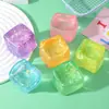 Juguete de Hielo Exprimidor con Patrón de Flujo de Amazon Transfronterizo, Juguete de Alivio del Estrés de Rebote Lento con Forma de Copo de Nieve, Estilo Celebridad de Internet