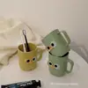 Taza para enjuague bucal de alto valor para el hogar, linda taza de cepillo de dibujos animados, taza para enjuague bucal de pareja, taza dental para dientes, creativa