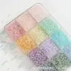 Cuentas 4mm Súper Calidad Cuentas de Arroz Galvanizadas Coloridas de Vidrio Cuentas de Arroz para Pulsera Artesanal DIY Accesorios para Joyería Cuentas Sueltas