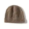 Gorro de Cachemira Tejido~Gorro de Cachemira 100% Puro Consinee, Calibre 5 de 3 Cabos, Cálido y Adecuado para Hombres y Mujeres, Gorro para Parejas