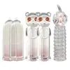 Juguete de Manga para Dedo con Forma de Lengua de Oso Fina y Transparente, Manga para Dedo Vibratoria con Lengua para Punto G para Hombres y Mujeres Adultos
