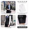 Traje de hombre y mujer igual traje de lana ropa de negocios corte ajustado adelgazante Ejecutivo talla grande ropa de trabajo fábrica en stock venta al por mayor