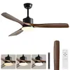 Luminária ventilador de lâmina reta para fornecimento direto transfronteiriço para uso doméstico, lustre ventilador elétrico integrado, estilo retrô simples para sala de jantar e sala de estar