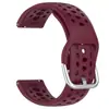 Adecuado para Huami Active2 Correa de Silicona con Agujeros Amazfit Active2 Transpirable 20mm Correa Universal