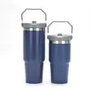 Comercio Exterior Transfronterizo Taza de Coche Portátil de 20 oz Acero Inoxidable 304 Taza Térmica para Vehículo Almacenamiento en Frío Portátil para Exteriores Taza Rompehielos